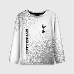 Лонгслив детский Tottenham sport на светлом фоне вертикально, цвет: 3D-принт