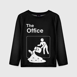 Лонгслив детский Офис и суп, цвет: 3D-принт