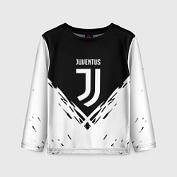 Лонгслив детский Juventus sport geometry fc club, цвет: 3D-принт