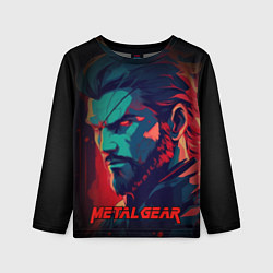 Лонгслив детский Веном Снейк Metal gear game, цвет: 3D-принт