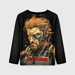 Детский лонгслив Веном Снейк Metal gear game