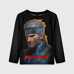 Лонгслив детский Веном Снейк из игры Metal gear, цвет: 3D-принт