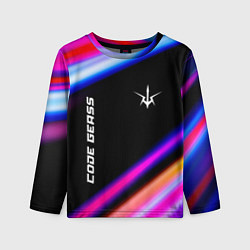 Детский лонгслив Code Geass speed anime lights