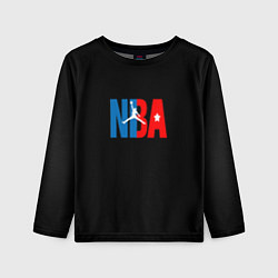 Лонгслив детский NBA sport, цвет: 3D-принт