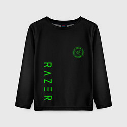 Детский лонгслив Razer brend game