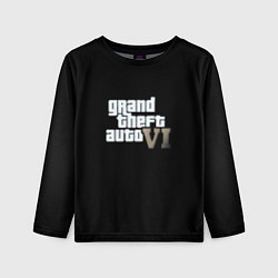 Лонгслив детский GTA 6 game, цвет: 3D-принт