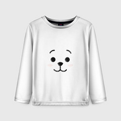 Лонгслив детский BT21 RJ, цвет: 3D-принт