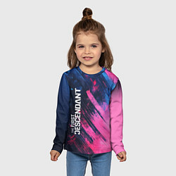 Лонгслив детский The First Descendant - Texture, цвет: 3D-принт — фото 2