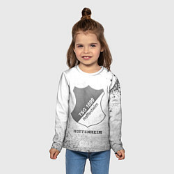 Лонгслив детский Hoffenheim - white gradient, цвет: 3D-принт — фото 2