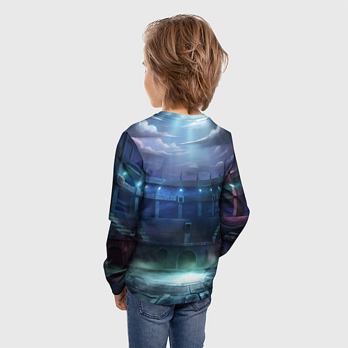 Детский лонгслив Deadlock Abrams / 3D-принт – фото 4