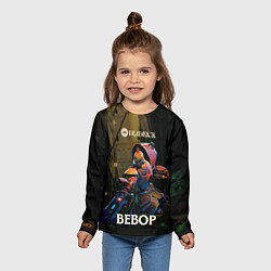 Лонгслив детский Bebop Deadlock, цвет: 3D-принт — фото 2