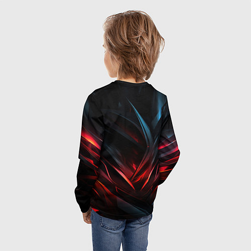Детский лонгслив Deadlock Haze dark / 3D-принт – фото 4