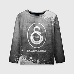 Лонгслив детский Galatasaray - grey gradient, цвет: 3D-принт