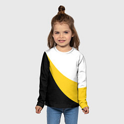 Лонгслив детский Мы русские с нами Бог большой КЦК, цвет: 3D-принт — фото 2