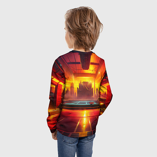 Детский лонгслив Deadlock Kelvin / 3D-принт – фото 4