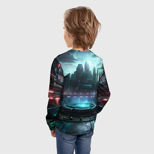 Детский лонгслив Deadlock Lash / 3D-принт – фото 4