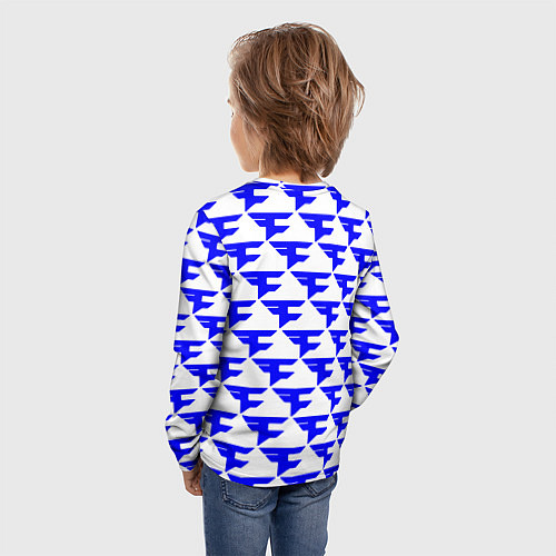 Детский лонгслив Faze clan team / 3D-принт – фото 4