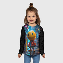Лонгслив детский Urban Pac 8bit, цвет: 3D-принт — фото 2