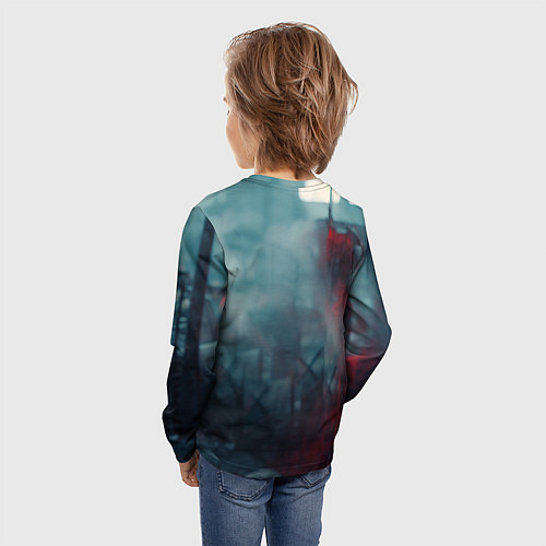 Детский лонгслив Stalker 2 зараженная зона / 3D-принт – фото 4