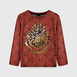 Лонгслив детский Факультеты Хогвартса, цвет: 3D-принт