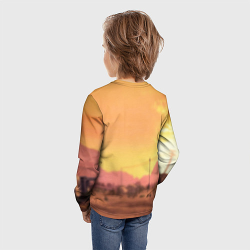 Детский лонгслив Girl - San Andreas / 3D-принт – фото 4