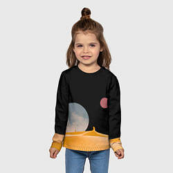 Лонгслив детский Arrakis sandworm Dune, цвет: 3D-принт — фото 2