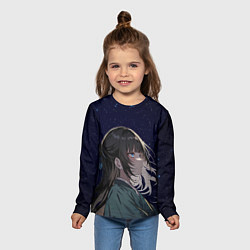 Лонгслив детский МаоМао, цвет: 3D-принт — фото 2