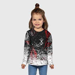Лонгслив детский Berserk 1997, цвет: 3D-принт — фото 2
