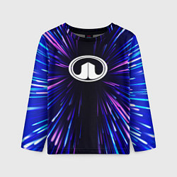 Лонгслив детский Great Wall neon energy, цвет: 3D-принт