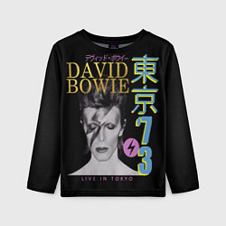 Детский лонгслив David Bowie - Tokyo 1973