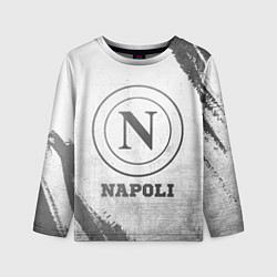 Лонгслив детский Napoli - white gradient, цвет: 3D-принт