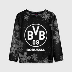 Лонгслив детский Снежный Borussia, цвет: 3D-принт