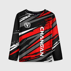 Лонгслив детский Changan - Red sport, цвет: 3D-принт