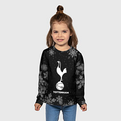 Лонгслив детский Снежный Tottenham, цвет: 3D-принт — фото 2