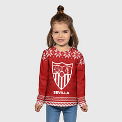 Лонгслив детский Новогодний Sevilla, цвет: 3D-принт — фото 2