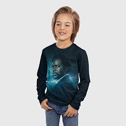 Лонгслив детский Извне, цвет: 3D-принт — фото 2