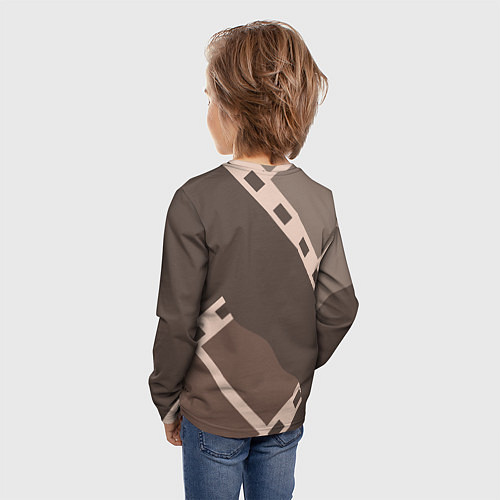 Детский лонгслив Фильм - кинопленка / 3D-принт – фото 4