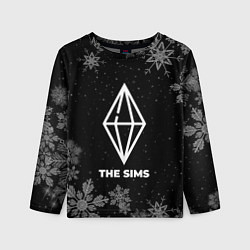 Лонгслив детский Снежный The Sims, цвет: 3D-принт