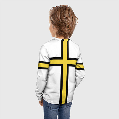 Детский лонгслив Сюрко тевтонского рыцаря / 3D-принт – фото 4