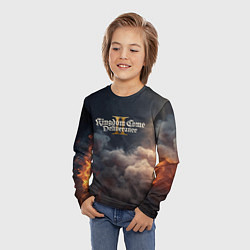 Лонгслив детский Kingdom Come Deliverance 2 лого, цвет: 3D-принт — фото 2