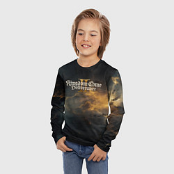 Лонгслив детский Kingdom Come Deliverance 2 dark style, цвет: 3D-принт — фото 2