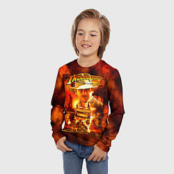Лонгслив детский Indiana Jones and the raiders of the lost ark, цвет: 3D-принт — фото 2