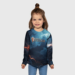 Лонгслив детский Stronghold сrusader крестоносец бури, цвет: 3D-принт — фото 2