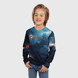 Лонгслив детский Stronghold сrusader крестоносец бури, цвет: 3D-принт — фото 2