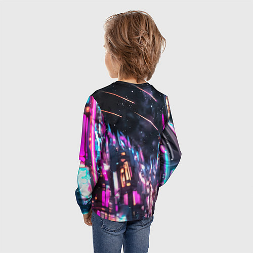 Детский лонгслив Гарри Поттер в Америке / 3D-принт – фото 4