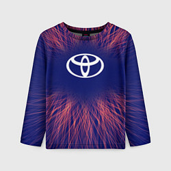 Лонгслив детский Toyota red energy, цвет: 3D-принт