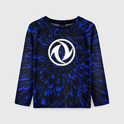 Лонгслив детский Dongfeng blue energy, цвет: 3D-принт
