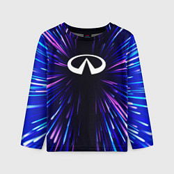 Лонгслив детский Infiniti neon energy, цвет: 3D-принт
