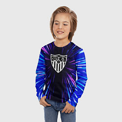 Лонгслив детский Sevilla neon energy, цвет: 3D-принт — фото 2