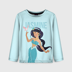 Лонгслив детский Jasmine princess - big pictures, цвет: 3D-принт